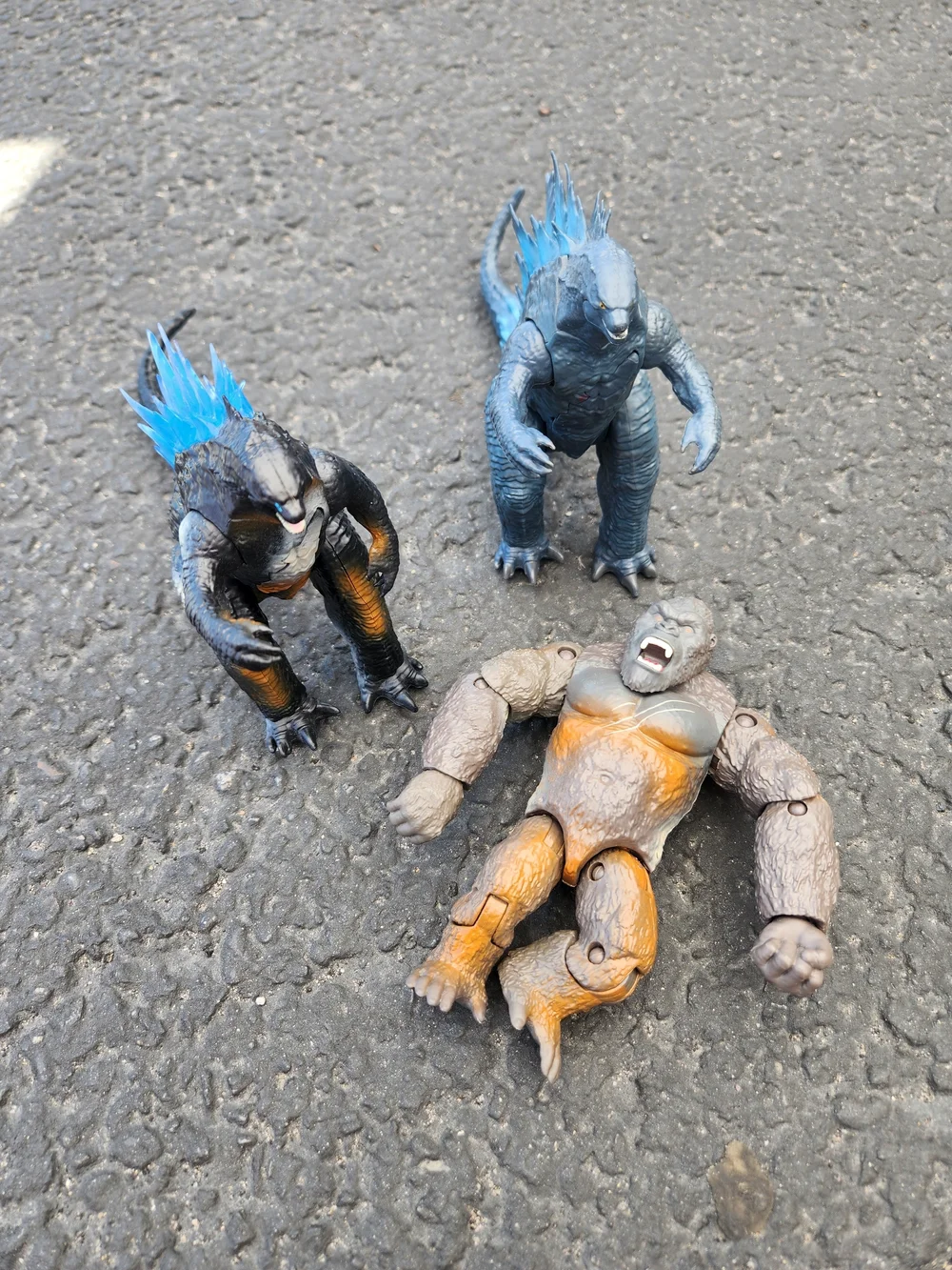 Godzilla And Kong Action Figures Set - Kids Toys